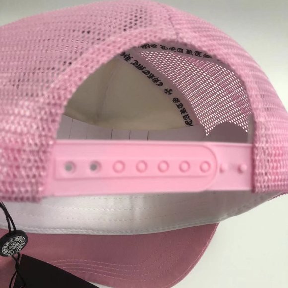 Sun Hat Embroidered Pink Logo Chrome Hearts Baseball Cap main image 12